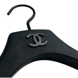 Chanel Authentic Rubberized Non Slip Coat Hanger EUC